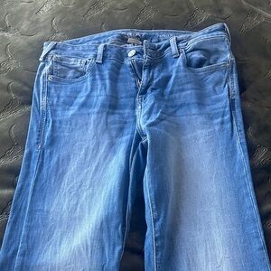 Ariat Women's Flare Leg perfect rise Blue Jeans 31R